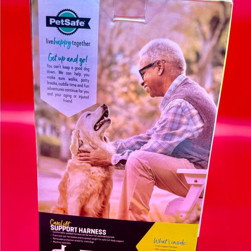 PetSafe CareLift Full Body Lifting Harness Large‎ 70-130lbs Dog Mobility NIB .
